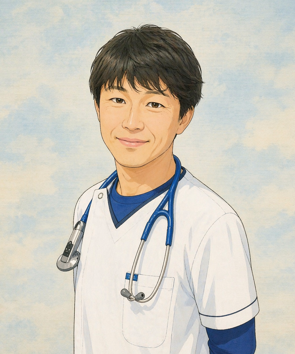 院長のイラスト
